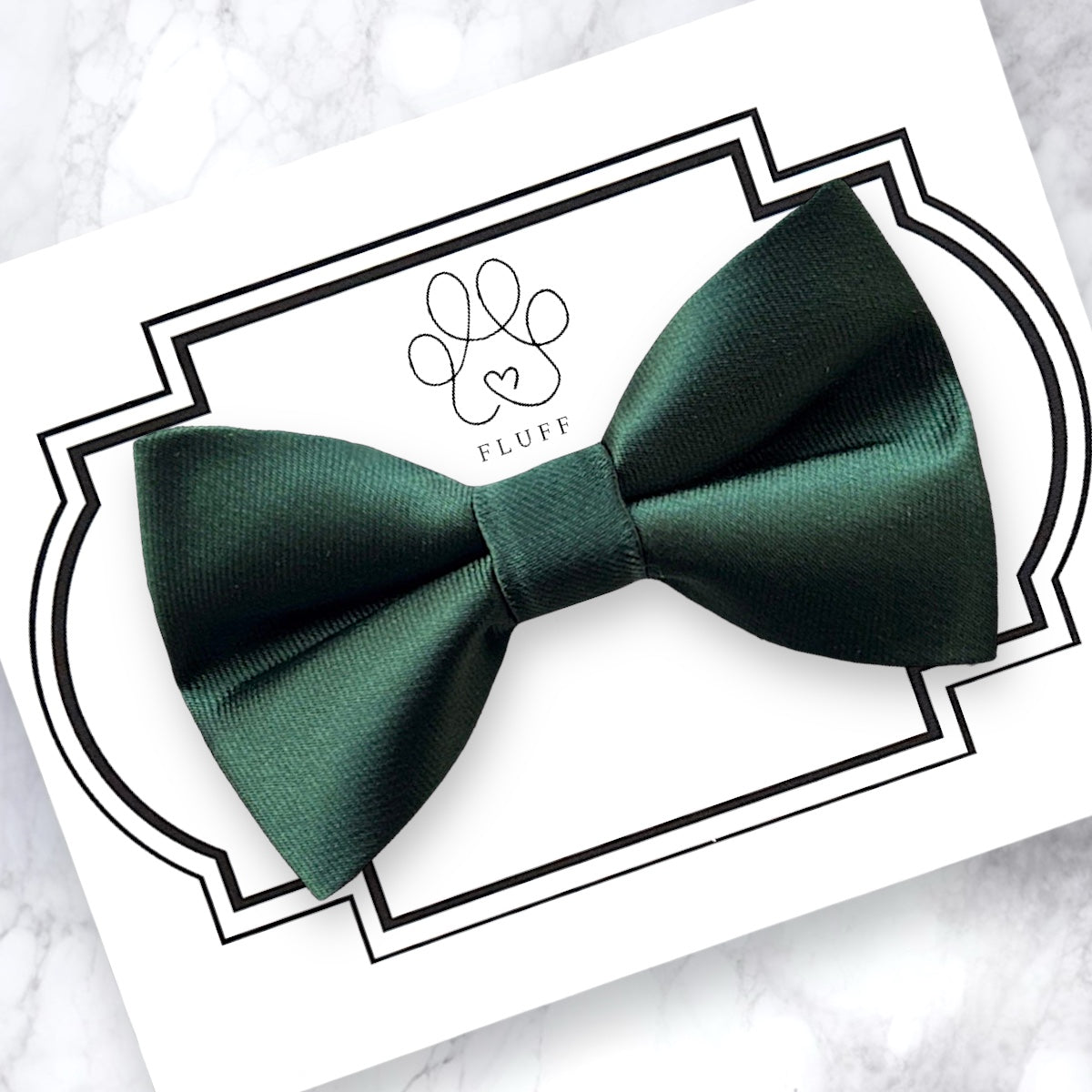 Emerald Green Dog Bow Tie and Cat Bow Tie for wedding
