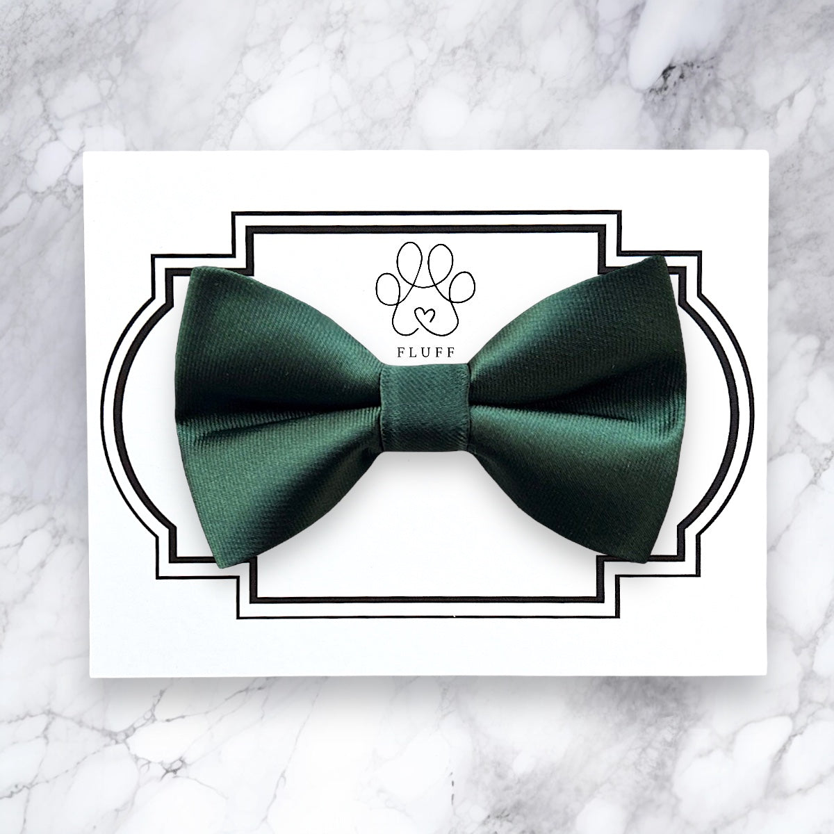 Emerald Green Dog Bow Tie and Cat Bow Tie for wedding dog ring bearer