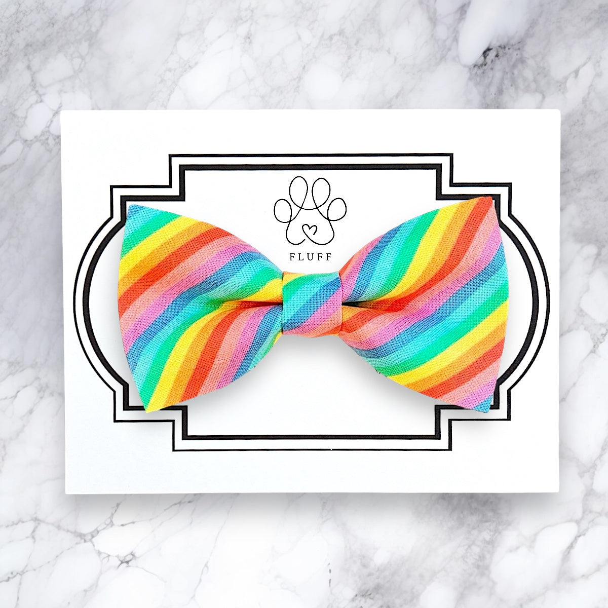 Rainbow Dog Bow Tie and Cat Bow Tie- Gay Pride LGBTQ