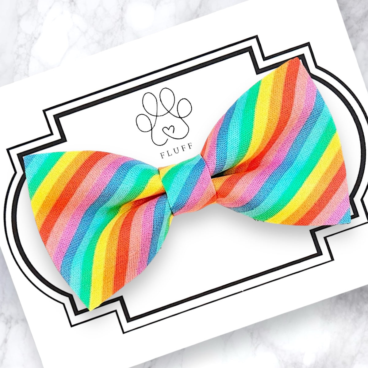 Rainbow Dog Bow Tie and Cat Bow Tie- Gay Pride LGBTQ