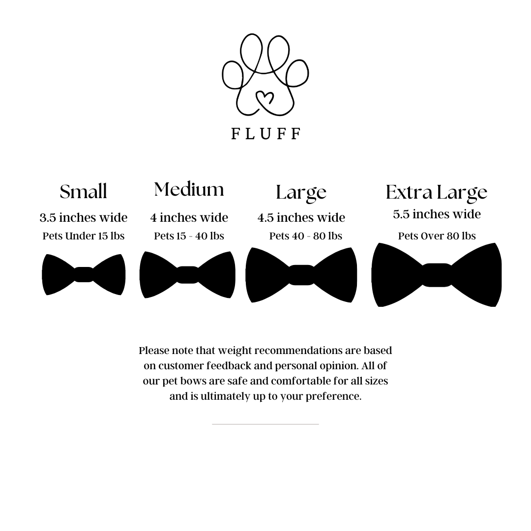 four different types of bow ties for men